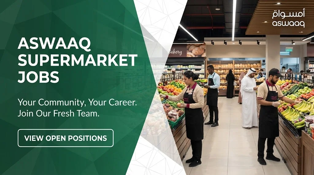 Aswaaq Supermarket Jobs For Freshers