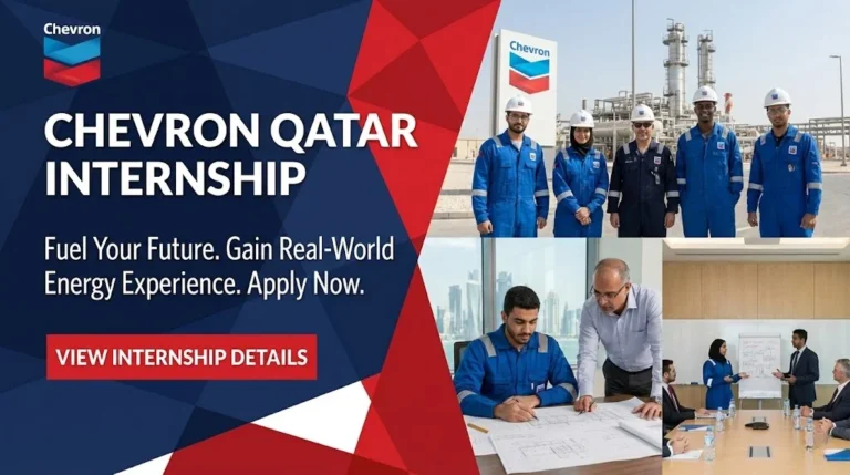 Chevron Qatar Internship for Freshers