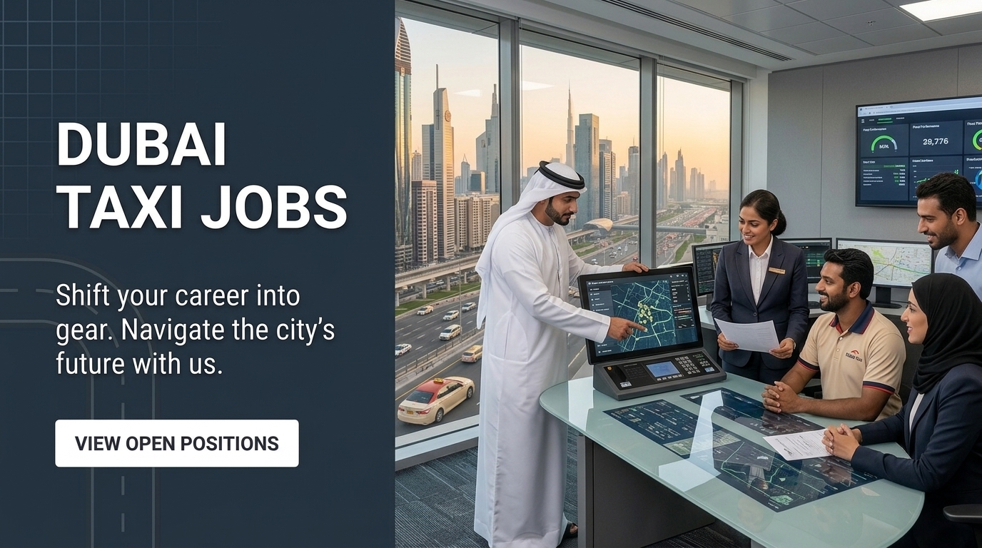 Dubai Taxi Jobs Apply Online