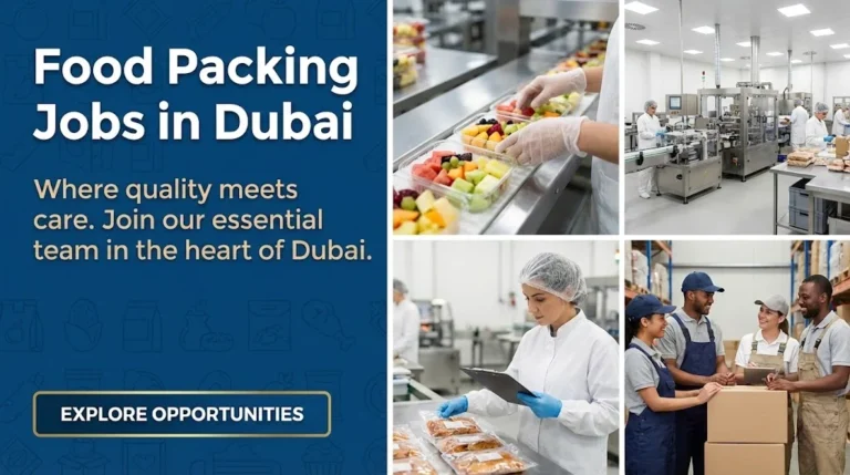 Food Packing Jobs in Dubai with Accommodation