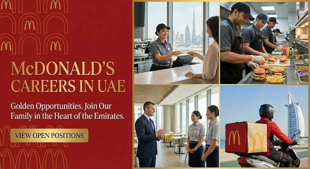 Mcdonald's UAE Careers in Restaurant