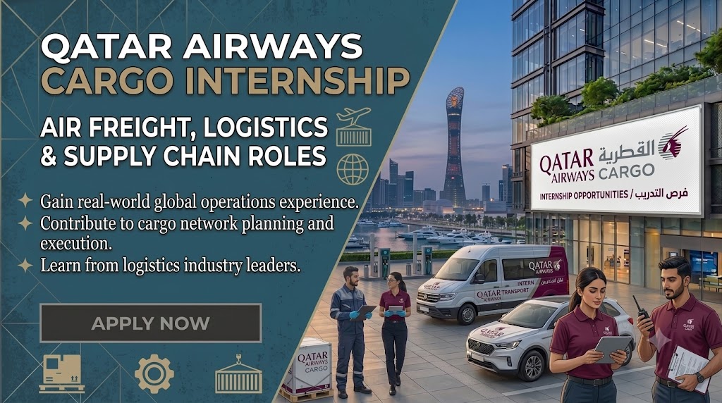 Qatar Airways Cargo Internship for Students