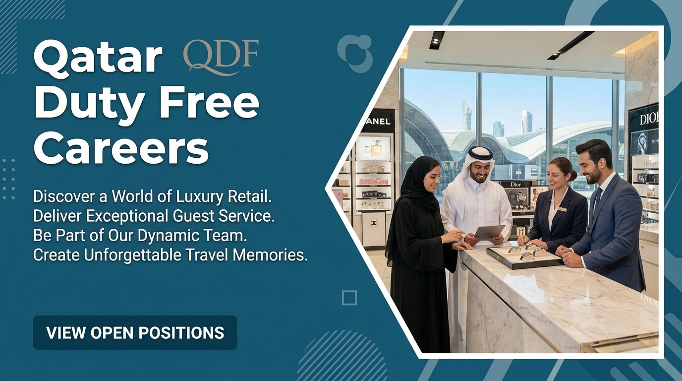 Urgent Jobs at Qatar Duty Free Apply Online