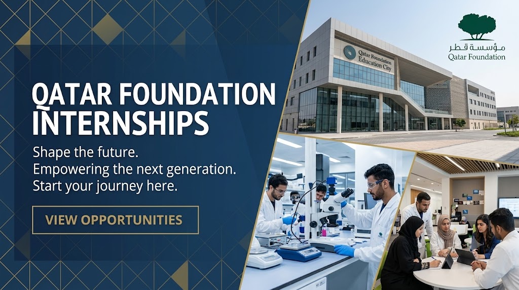 Qatar Foundation Internships Apply Today