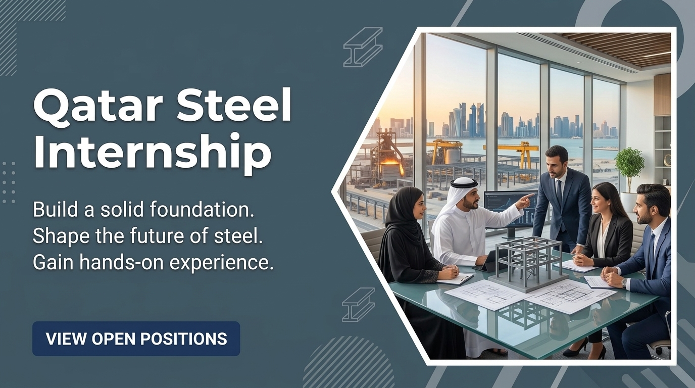 Qatar Steel Internship for International Students