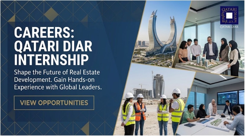 Qatari Diar Internship Program Apply ONline
