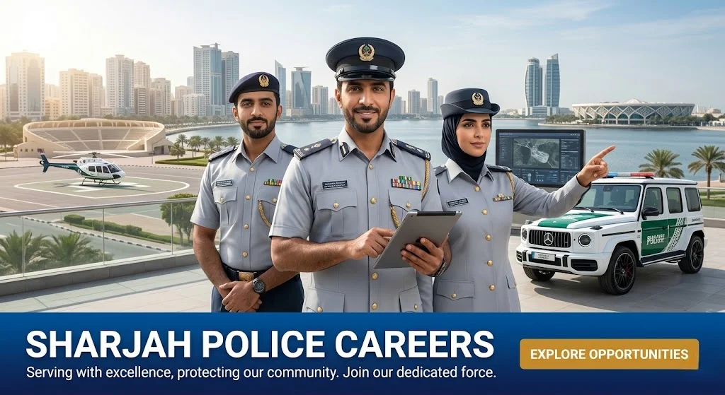 Sharjah Police Careers in Sharjah & Across UAE
