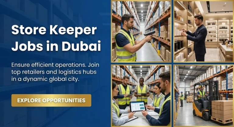 Store Keeper Walk In Interview Dubai Tomorrow