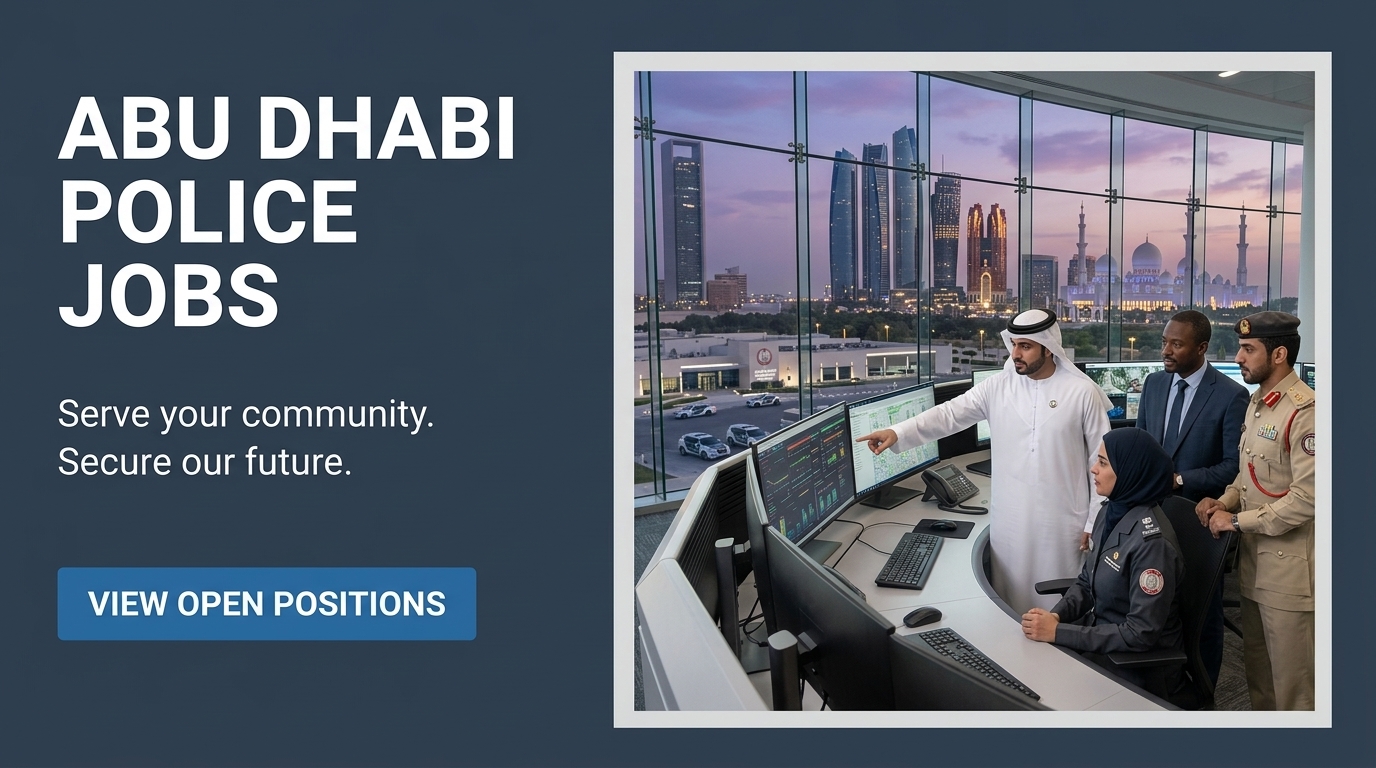 Abu Dhabi Police Jobs For Foreigners