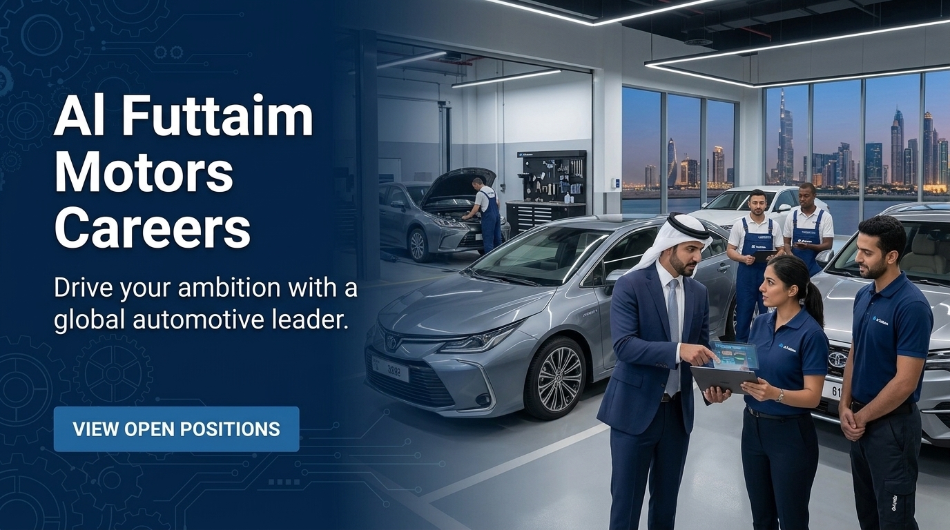Al Futtaim Motors Job Vacancies Dubai