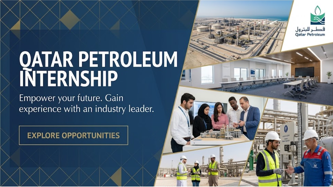 Paid Internships in Qatar Petroleum for Students